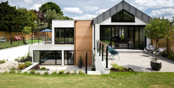 Exterior of healthy house