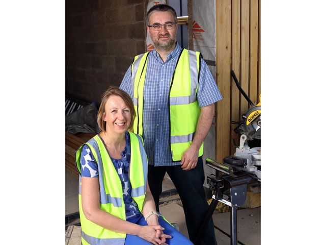 Peter and Anita who have built Plot 8, the family home on grand designs the street on channel 4 and hosted by Kevin McCloud