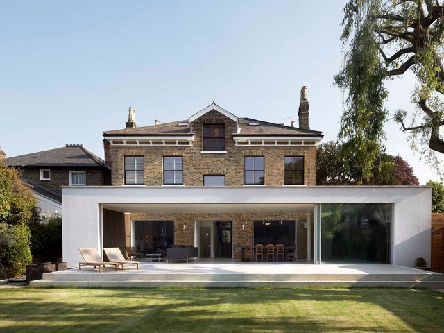 large self build house renovation by found architects