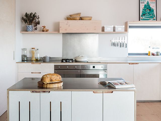 sustainable kitchens ply scandi kitchen - home renovations - granddesigns 