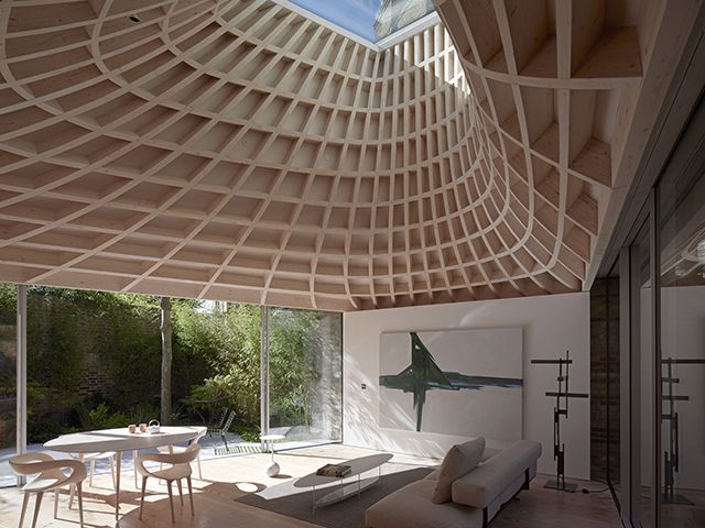 wood awrds winner house in a garden - self build - granddesigns