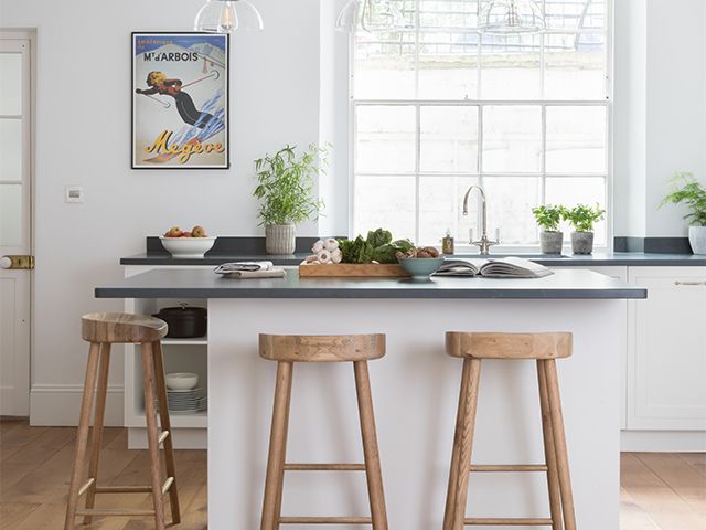 simple white kitchen design - 6 steps to your perfect kitchen - home improvements - granddesignsmagazine.com