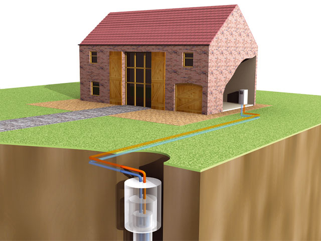 how do ground source heat pumps work?