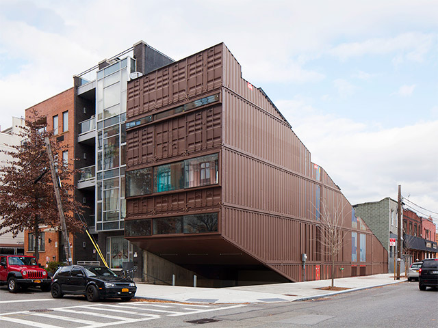 Multi storey new york house made from shipping containers - self build - grand designs