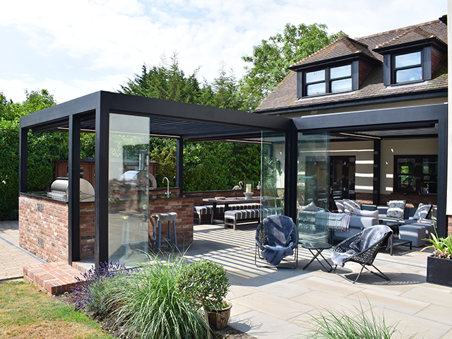 outdoor life fire magic kitchen garden - grand designs