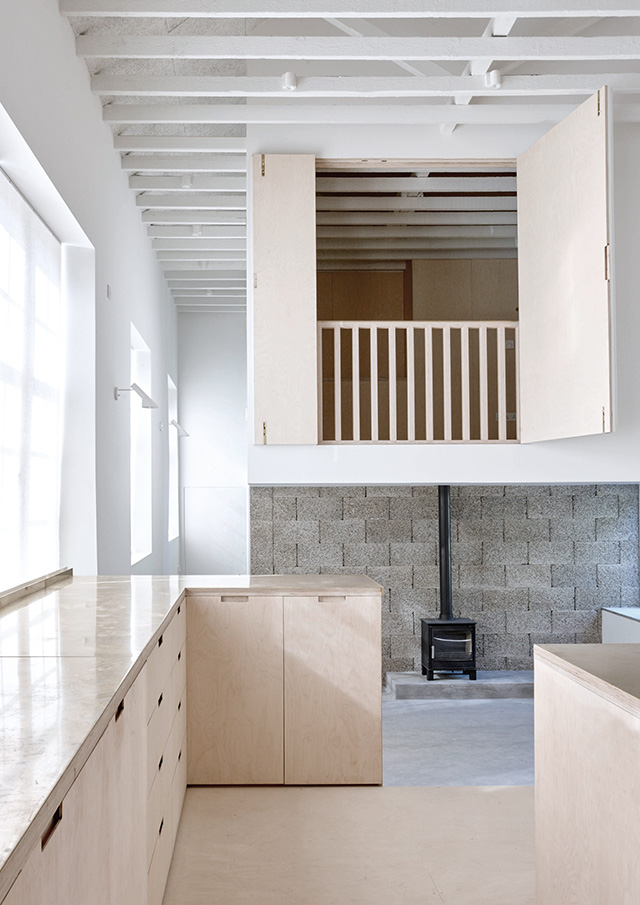 property with high ceilings and mezzanine level - home improvements - grand designs