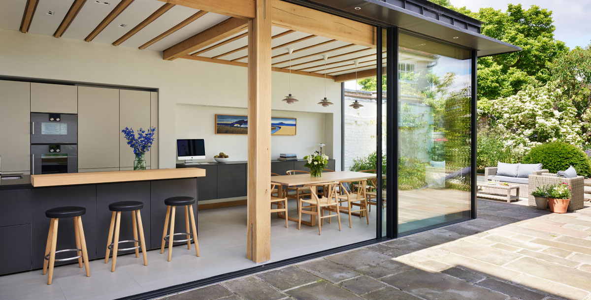 indoor outdoor kitchen extensions