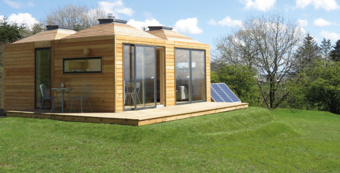 off grid bothy self-build in Scotland