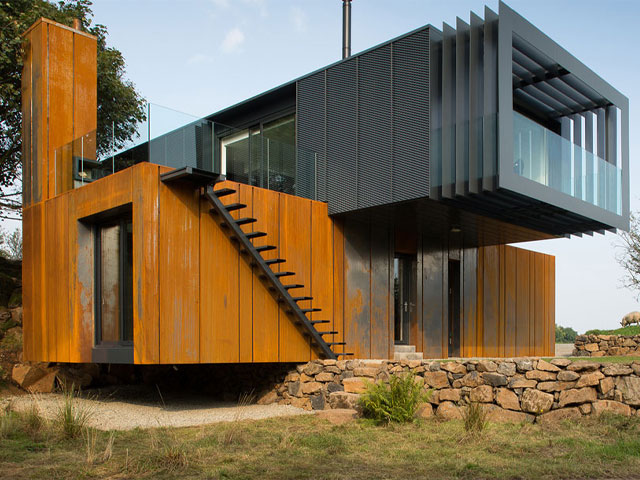 Shipping Container House In County Derry