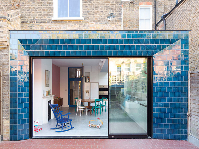 Blue Tile House extension by beasley dickson - home improvements - grand designs 