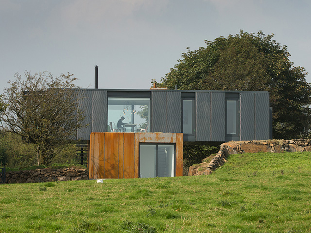grand designs shipping container tv house in county derry