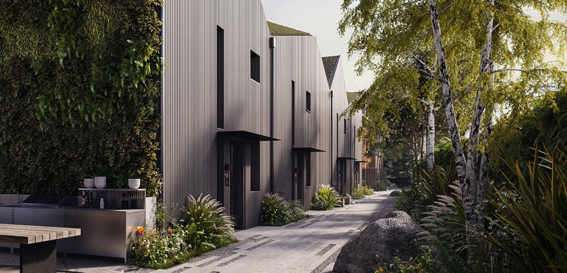zero carbon housing scheme in Walthamstow, east London