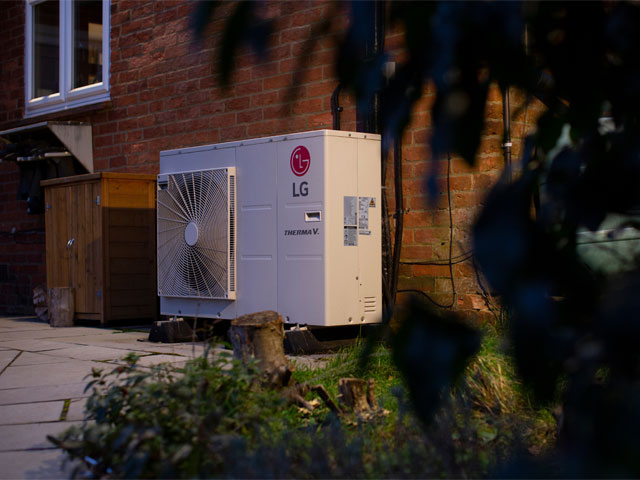 available in six different kW models. LG Therma V Monobloc, 5.5kW model, ScottishPower 