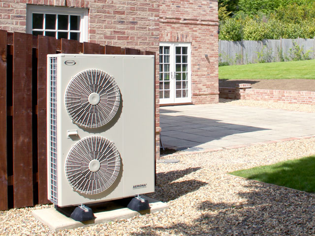  Aerona 3 Inverter Driven outside unit air source heat pump.