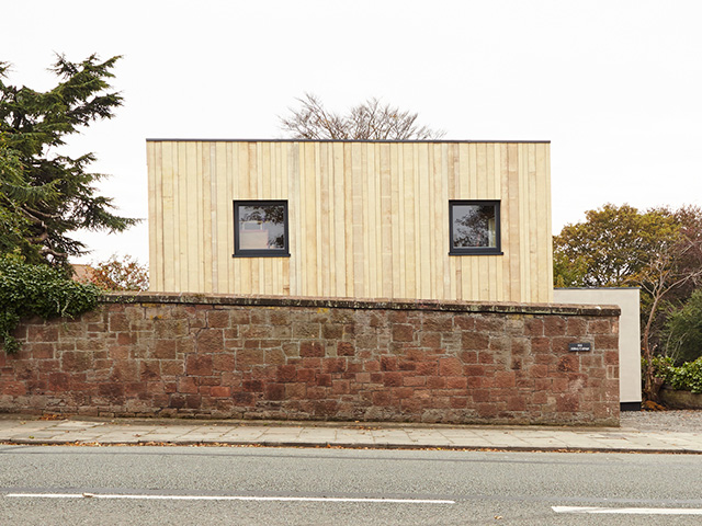 Grand designs TV house - converted bungalow in the Wirral Merseyside