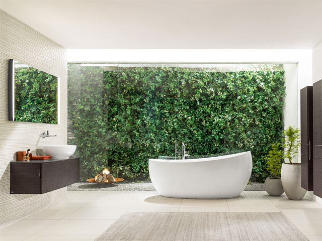 biophilic bathroom design