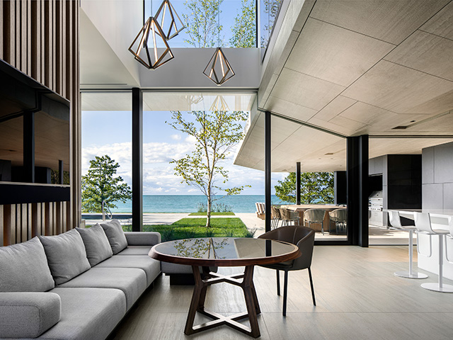 large self build home in canada with incredible views - grand designs lakeside retreat