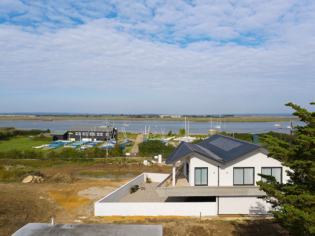 Grand Designs house with great views Blackwater Estuary Essex