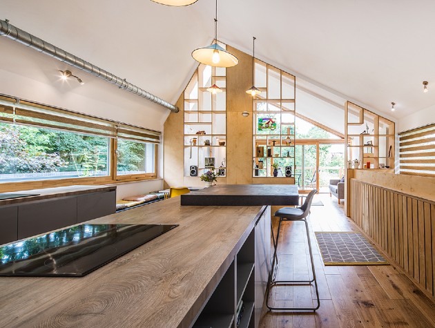 is triple glazing worth it? this open plan modern home has high ceilings and large expanses of glazing, so high performance windows are a must