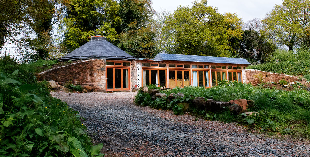 grand designs earthship house in Brittany, photo by Chris Tubbs