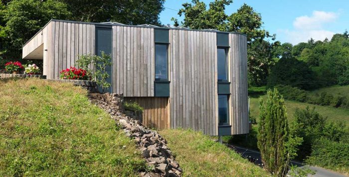 Malvern timber clad house from Grand Designs