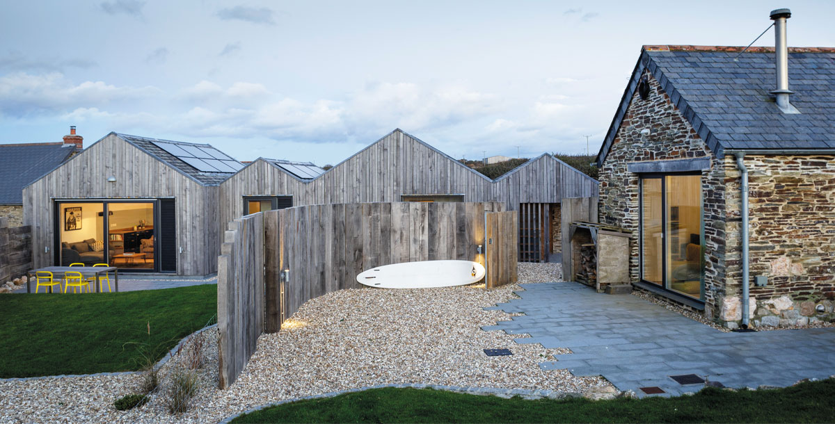 barn conversion ideas: Charlie Luxton's holiday home in Cornwall
