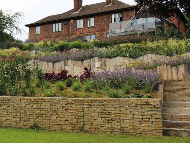 Sarah Naybour sloping garden design