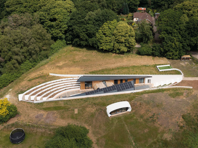 Grand Designs Canterbury: Dorran and Vereuschka's underground earth shelter house in Canterbury