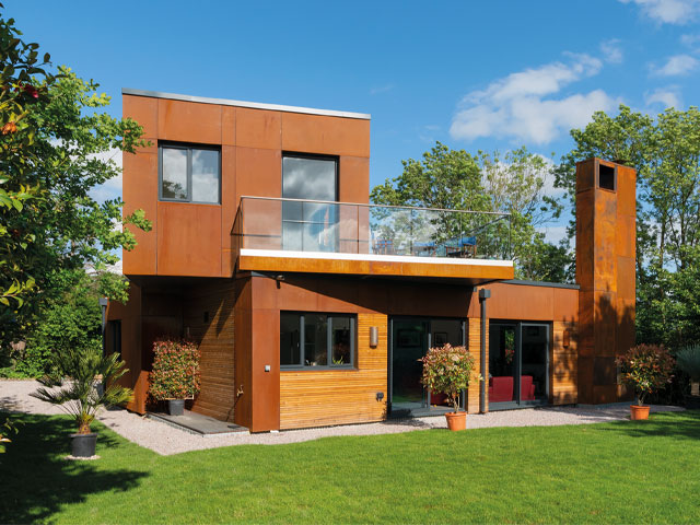 Grand Designs Tunbridge Wells: Ron and Kate's prefab modular home clad in corten steel and larch