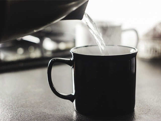 save water: only boil the watwer you need when filling the kettle