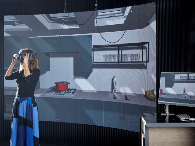 4D virtual kitchen design in London