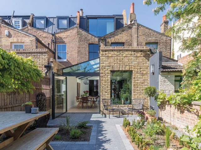 glass extension in hackney east london 