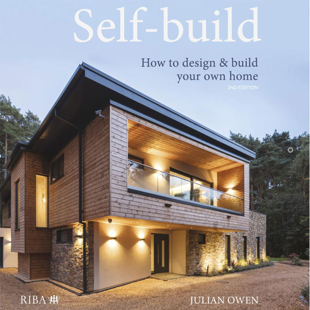 Self build guide book by RIBA with Julian Owen 