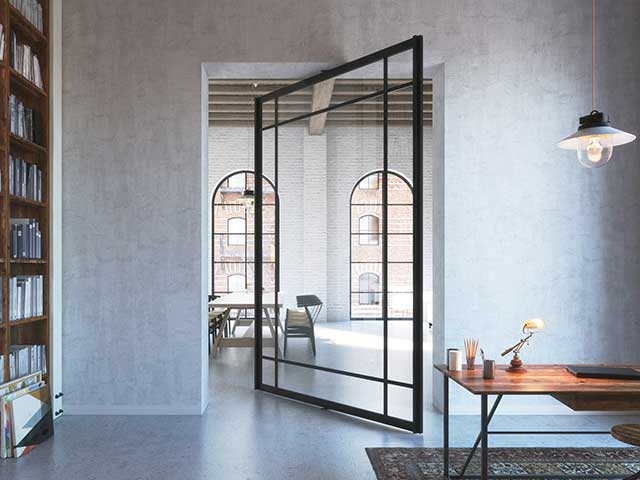 Hotel interior design ideas featuring internal glazing warehouse windows