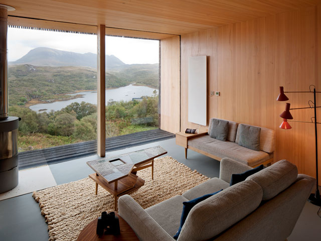 views over loch nedd in assynt from house of the year 2021 