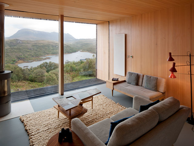 views over loch nedd in assynt from house of the year 2021 