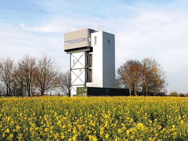 this steel water tower conversion in norfolk has won riba awards