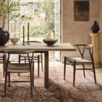 oak dining tables: farmhouse style from soho home