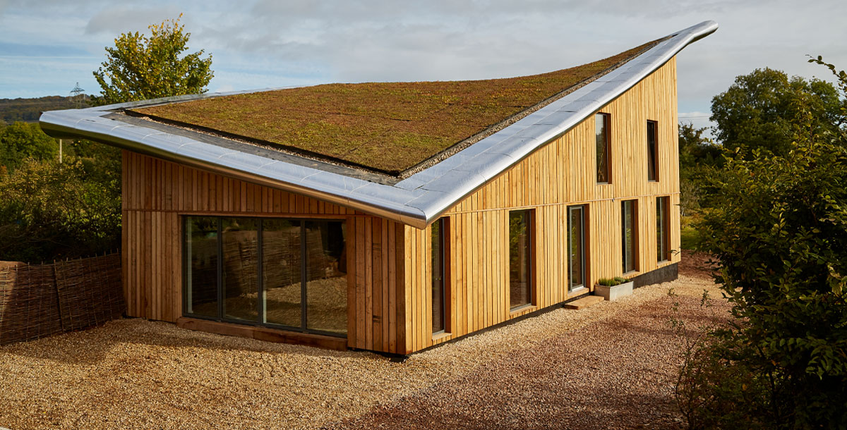 This Devon eco-home is insulated with newspaper