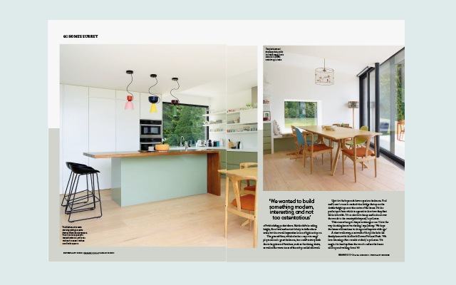 Grand Designs magazine February layout 