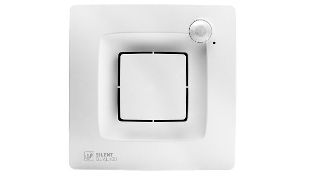quiet extractor fan: Silent Dual extraction fan from ventilation supplier S&P UK