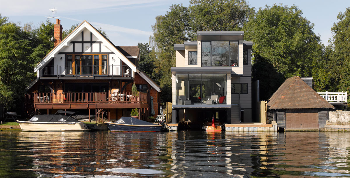 Grand Designs Shiplake house on the Thames