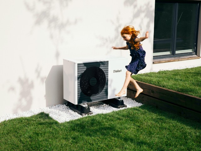 Quiet air source heat pumps: Vaillant aroTHERM Plus outdoor unit can team up with a choice of indoor units
