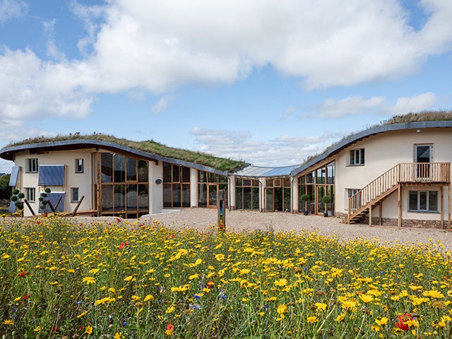 Kevin McCabe's East Devon cob house from Grand Designs, made from natural materials