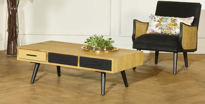 mid-century modern coffee table