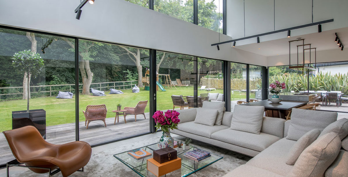 Glazing guide: Double height glazing with XP Slide Panoramic doors from Express Bi-folding Doors