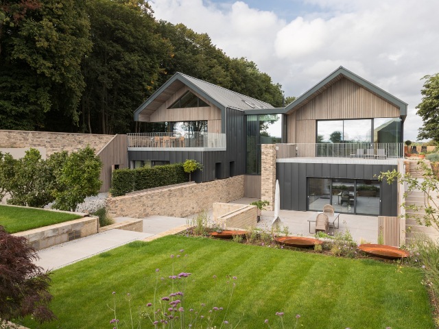 Passivhaus windows and doors in a Paragraph 80 new-build property in a disused quarry