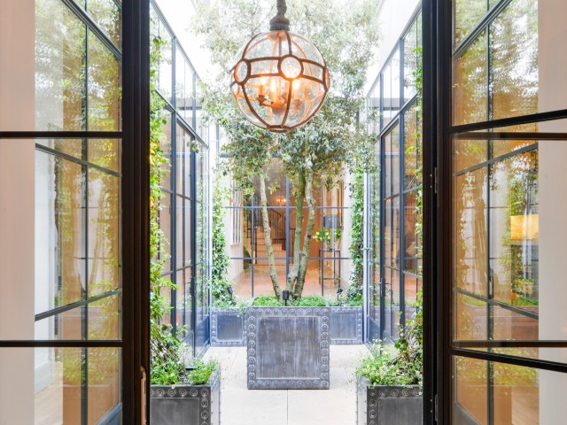 Crittall-style steel-frame windows by Clement Windows