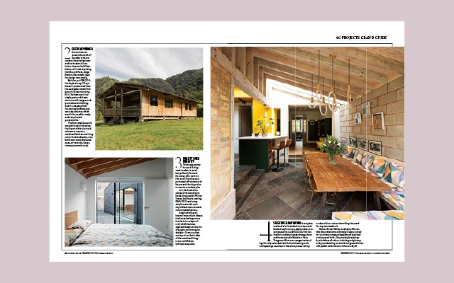 Spread of Grand Designs magazine March 2022