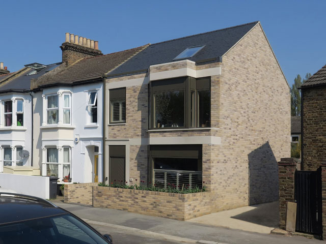A two-bedroom new-build in south-east London by 1200 Works